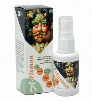 Dezinfekčný sprej "Flumon" 30 ml - 100% prírodný