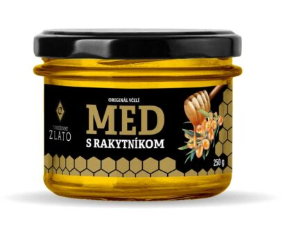 Včelí med s bio rakytníkom 250 g